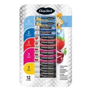 ChapStick Honey Vanilla Nourish & Original Collection, Variety Pack, 12 ct.